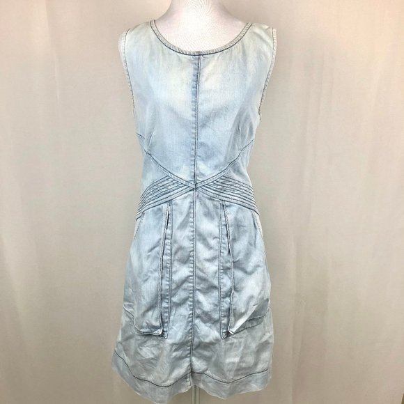 prairie underground denim dress
